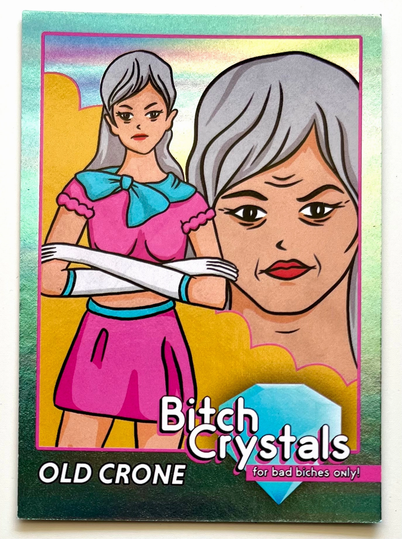 Bitch Crystals: Old Crone Early discovery Sensory fun for little hands