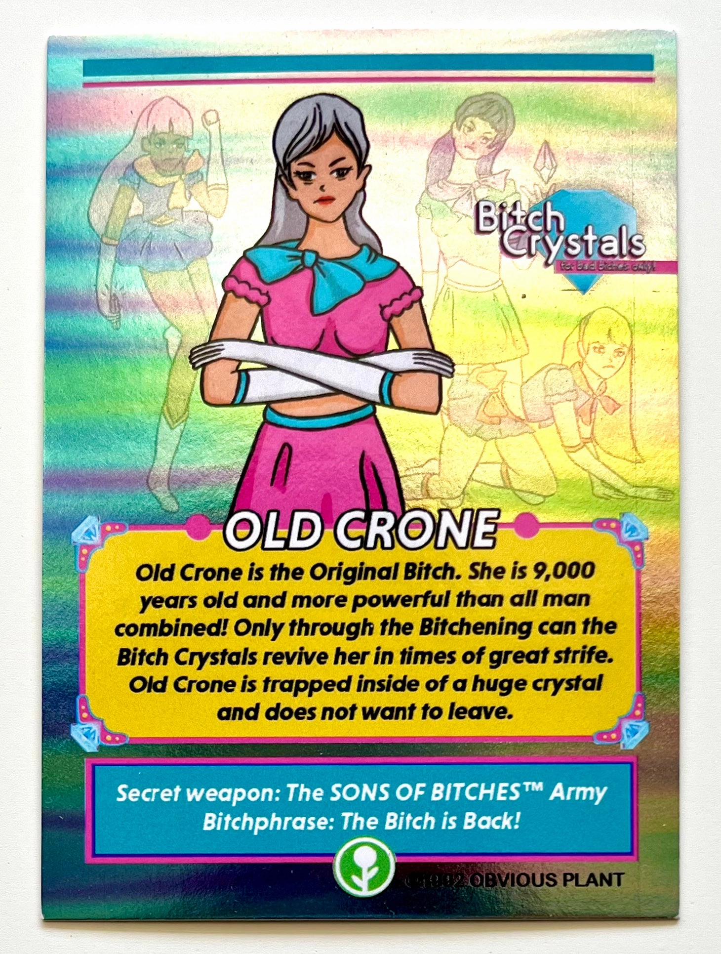 Bitch Crystals: Old Crone Quiet play for growing minds