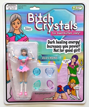 Smart & fun Bitch Crystals: Old Crone
