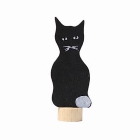 Black Cat Decorative Figure Preschool minds