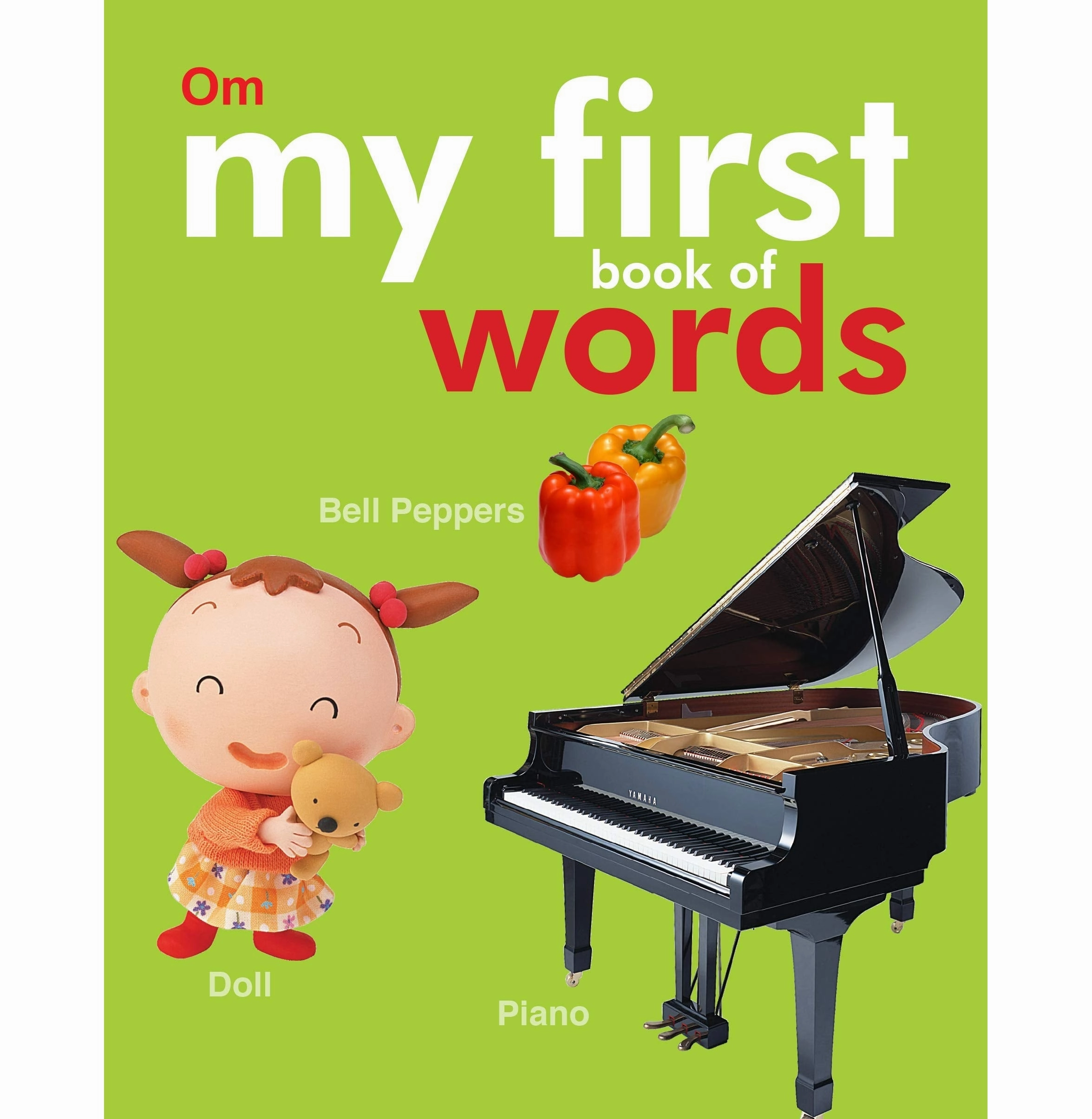 Young minds at work Creative time for curious minds Board Book : My First Book Of Words (Padded Board Book) (My First Board Books) [Board Book] Om Books Editorial Team