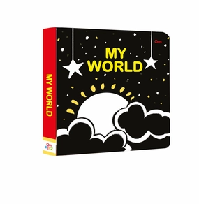 Skill-building tools Sensory fun for little hands Board Book: My World : High Contrast Board Book For Children [Board Book] Om Books Editorial Team