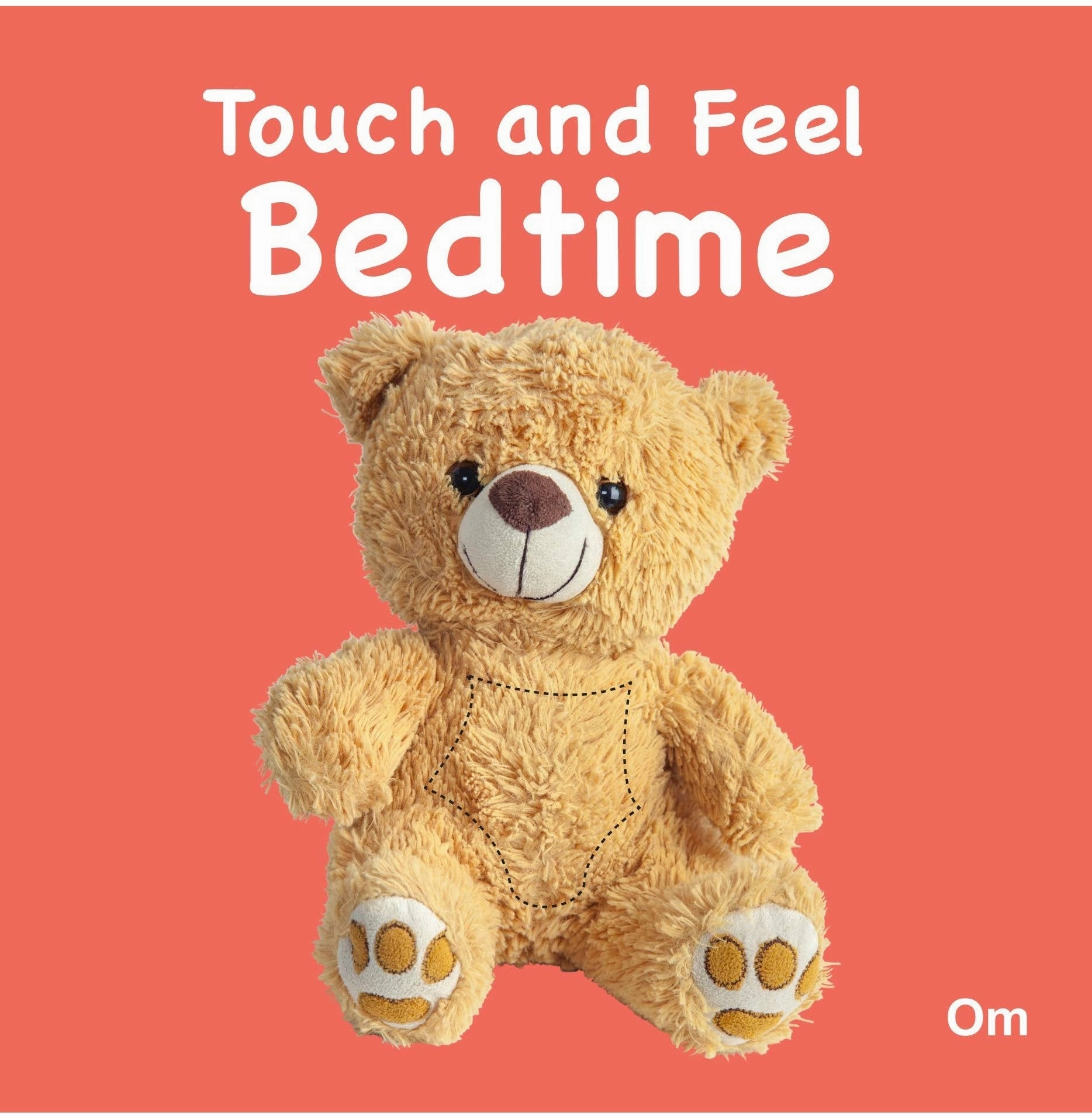 Playful learning Child development Board Book:Touch And Feel: Bedtime [Board Book] Om Books Editorial Team