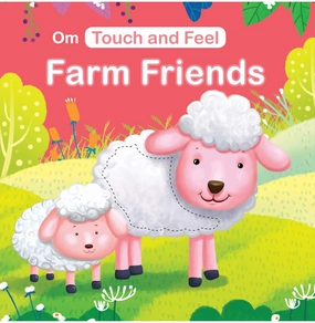Board Book:Touch And Feel: Farm Friends: Touch And Feel Series [Hardcover] Kirti Pathak Home learning tools