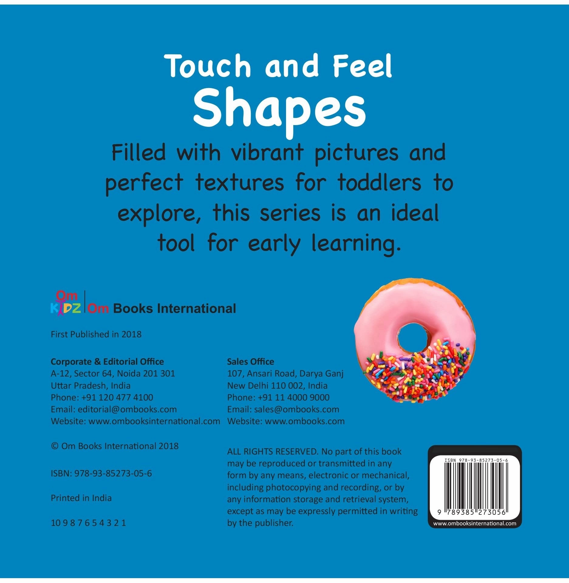 Board Book:Touch And Feel: Shapes [Board Book] Om Books Editorial Team Smart kids gear Moments of imagination