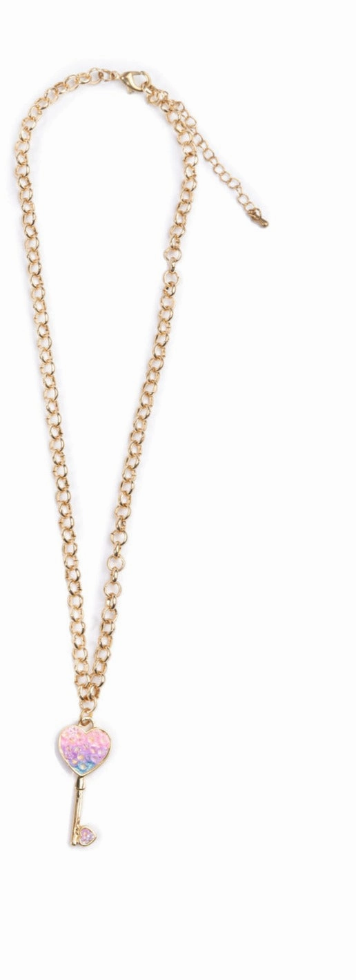 Boutique Chic Key To My Heart Necklace Designed for development Parent-approved learning