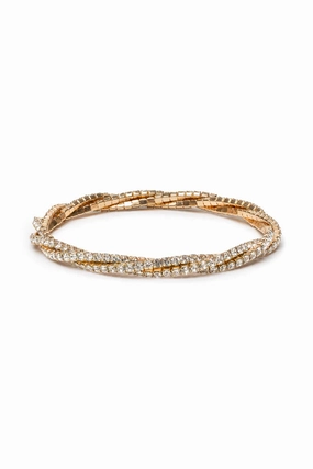 Boutique Diamante Twist Bracelet Little adventures