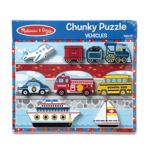 Chunky Puzzle - Vehicles Kids discovery tools