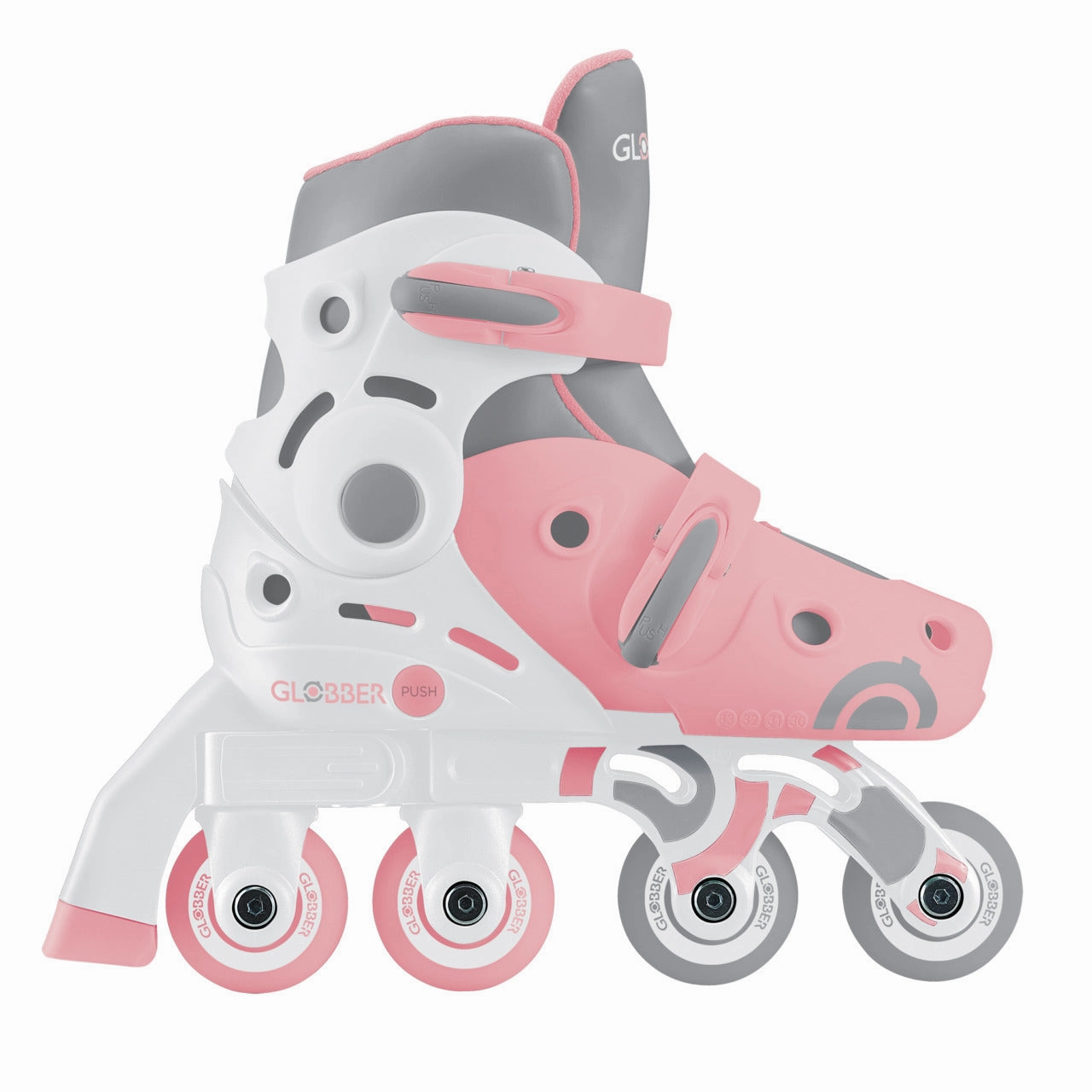 Globber Learning Inline Skates 2 In 1 - Pastel Pink Home learning tools Young explorers