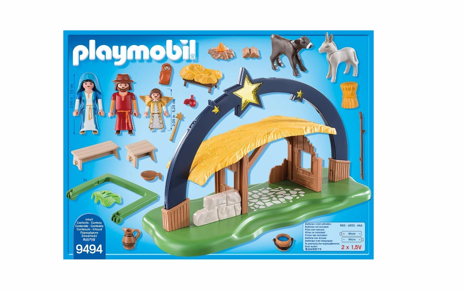 Thoughtful learning Illuminated Nativity Manger 9494