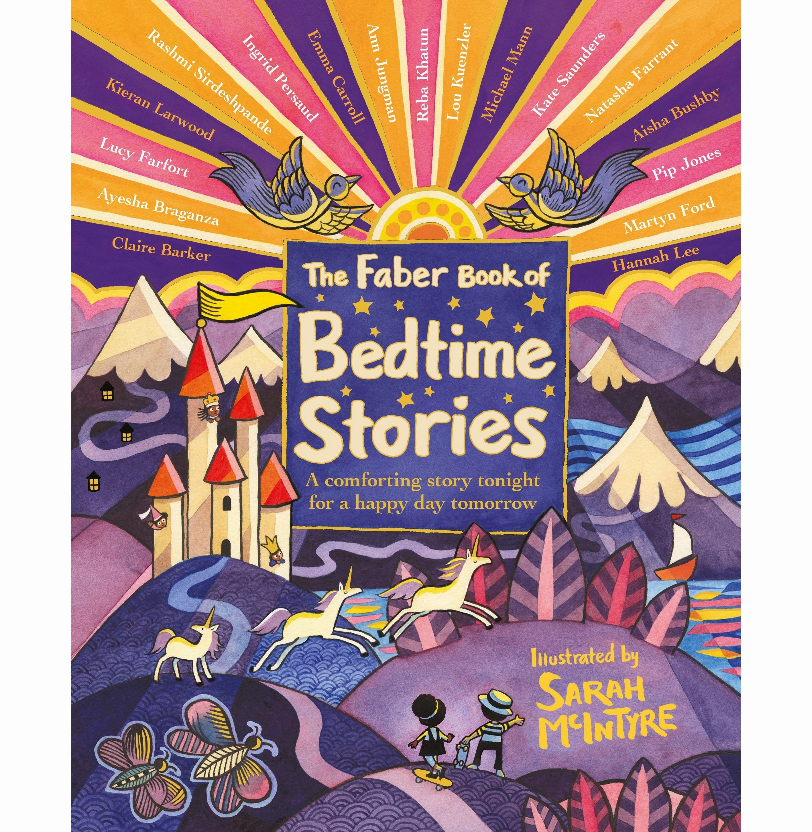 The Faber Book Of Bedtime Stories: A Comforting Story Tonight For A Happy Day Tomorrow [Hardcover] Various Educational fun Kids essentials