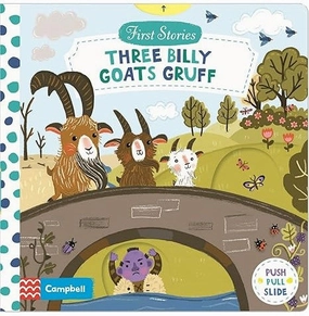 Three Billy Goats Gruff [Board Book] Books Campbell And Sonke Sandie Fun that fuels growth Tiny thinkers