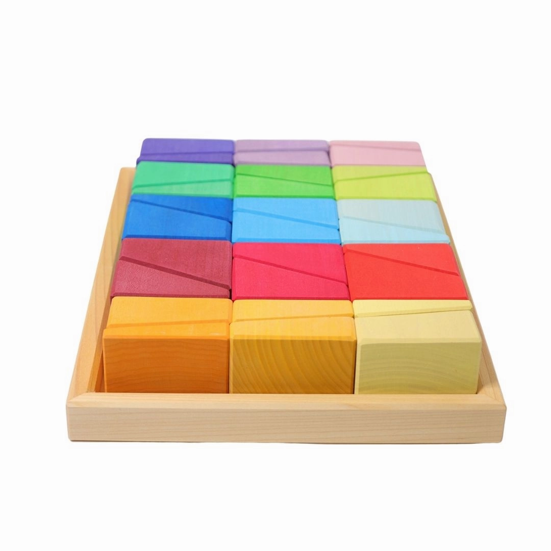 Wooden Sloping Blocks Tools for tiny thinkers