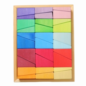 Discover & grow Wooden Sloping Blocks