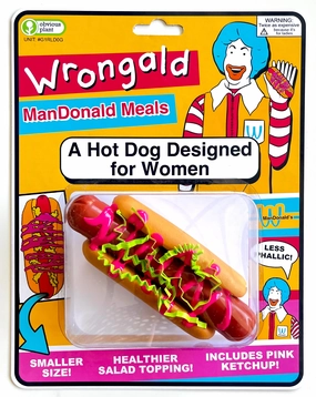 Wrongald Mandonald - Hot Dog Designed For Women Tiny thinkers