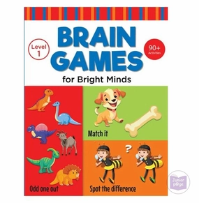 Nurturing minds Brain Games For Bright Minds (Level # 1)