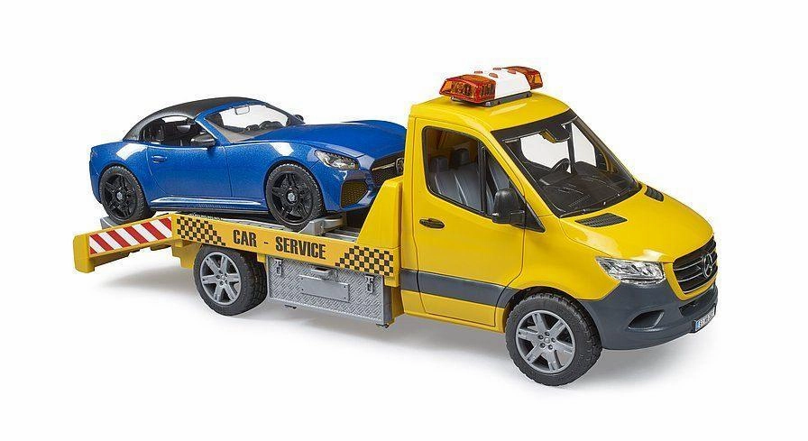 Smart kids gear Fun-based learning Bruder Mb Sprinter Car Transporter With Roadster