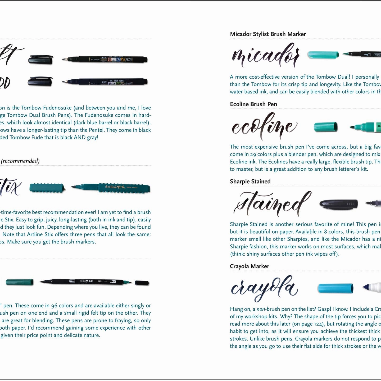 Brush Lettering From A To Z Child development Little creators