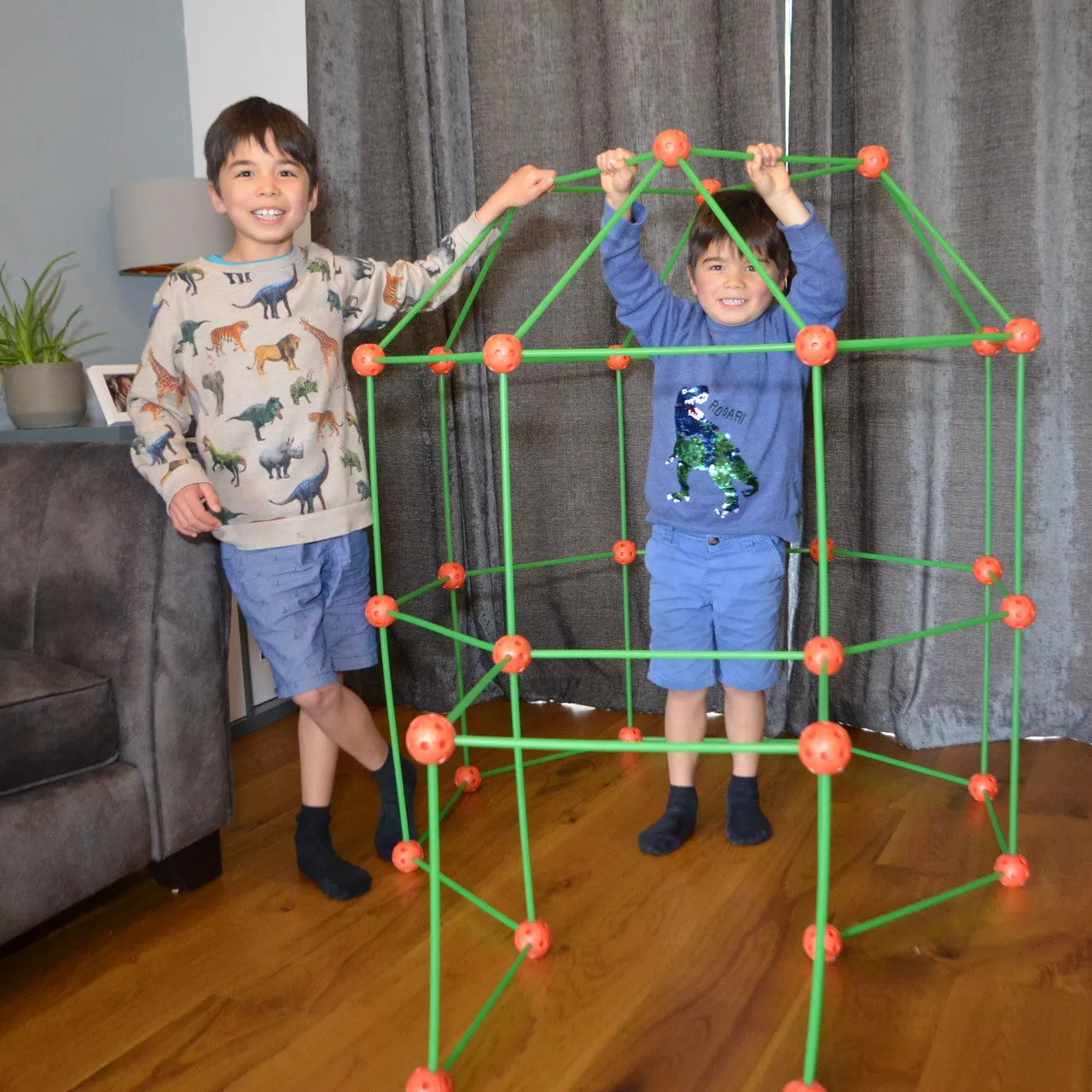 Build-A-Fort Glow In The Dark Smart kids gear Home learning tools