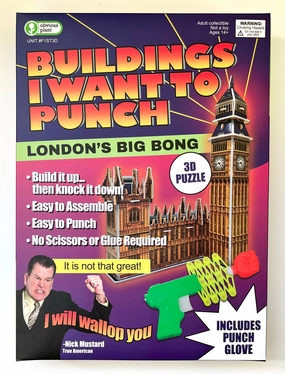 Play & learn Buildings I Want To Punch (3D Puzzle)