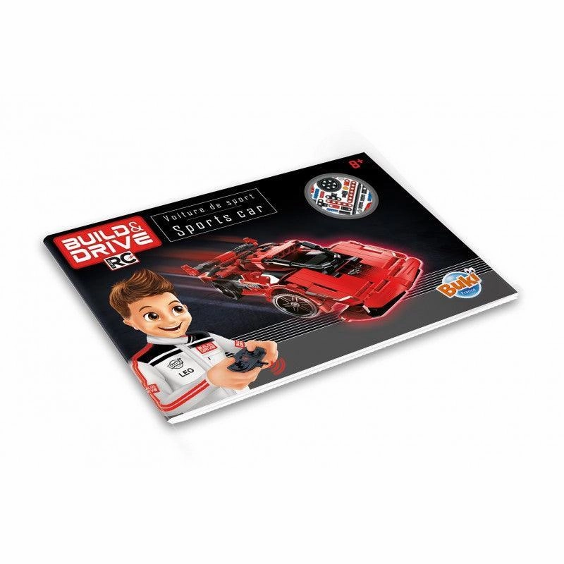 Buki Build & Drive Sports Car With Rc Young imaginations Smart activities for young learners