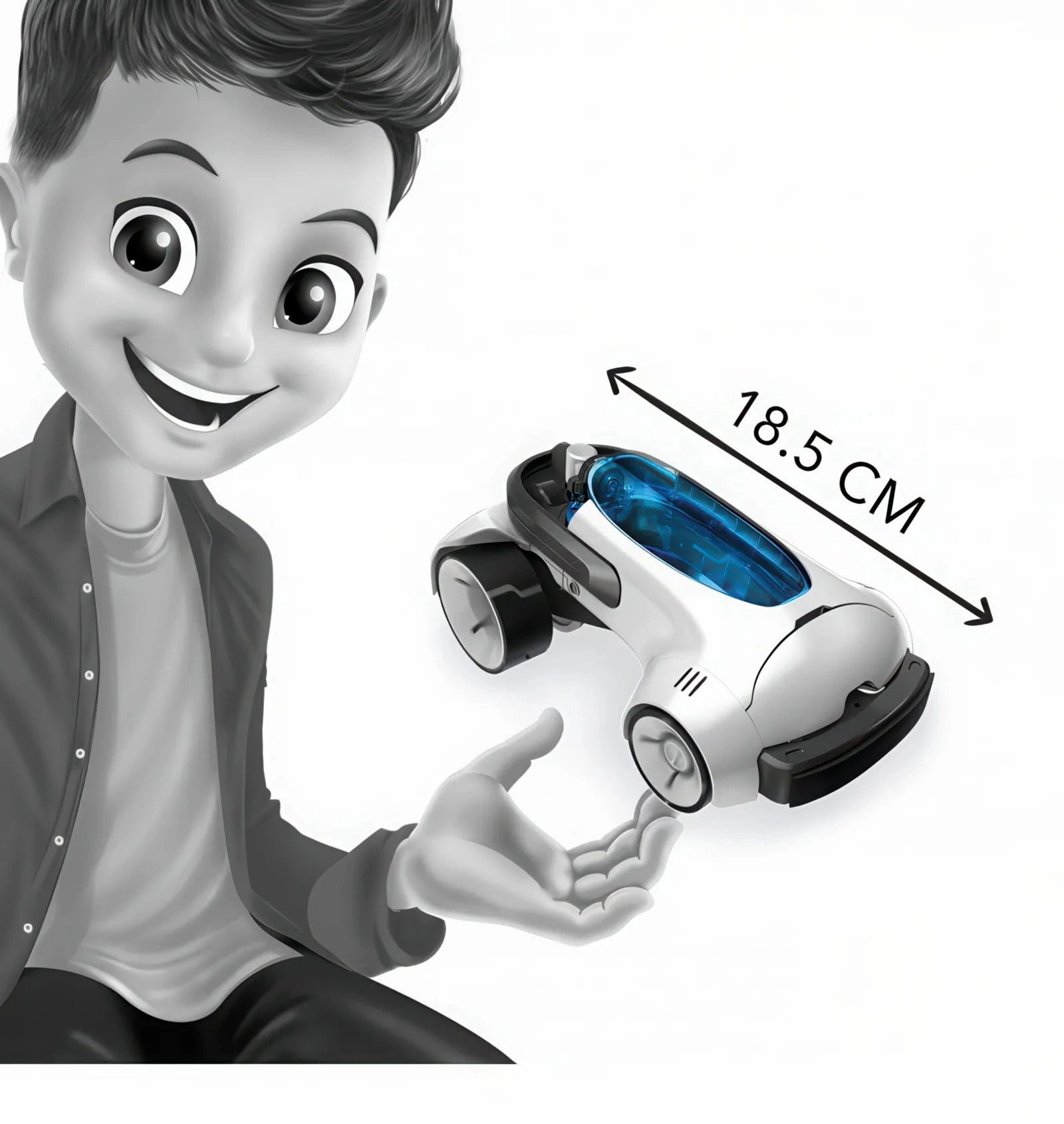 Quiet play for growing minds Buki France Air Racing Car