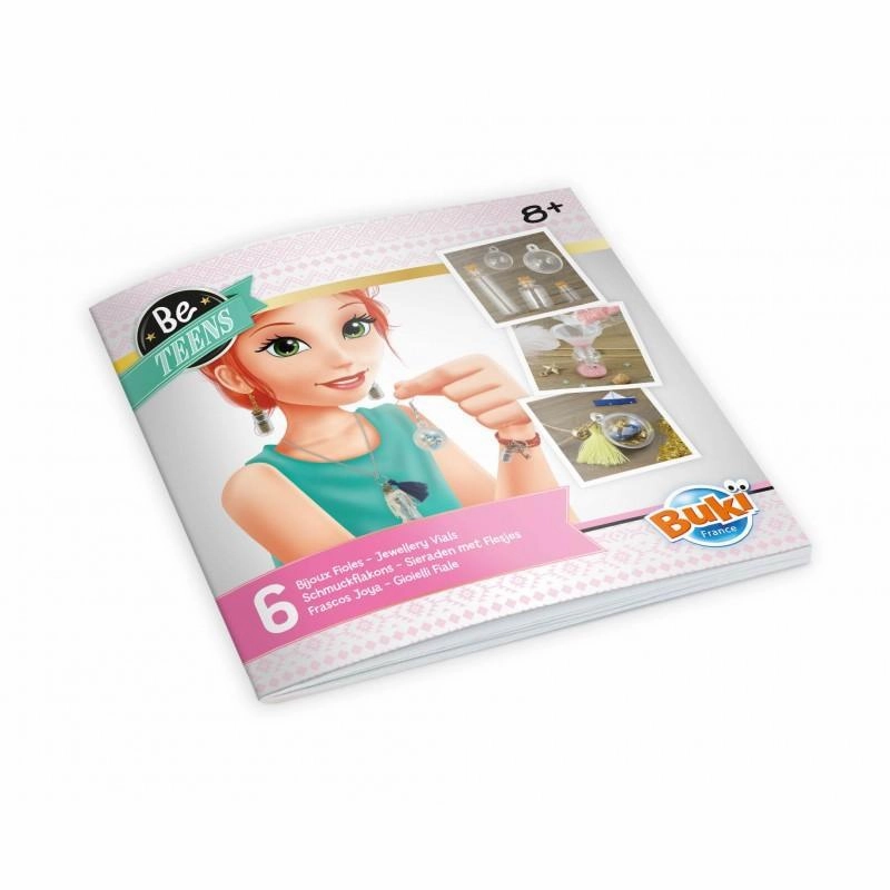 Discover & grow Little adventures Buki France Be Teens - Jewel Bottles Jewellery Vials