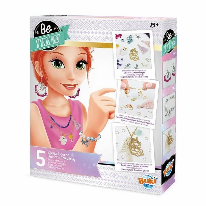 Buki France Be Teens Jewellery Unicorn Jewellery Making Kit Engaging young minds