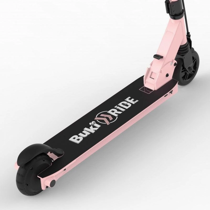 Buki France Electric Battery Powered Scooter 125Mm - Pink Gold Creative time for curious minds Skill-building tools