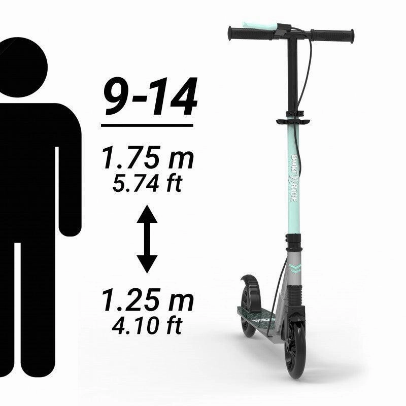 Growing minds Little learners Buki France Mechanical Scooter 180Mm - Mint