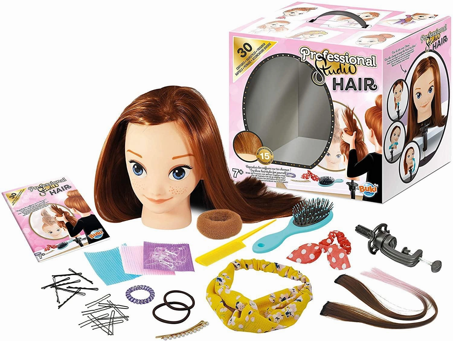 Kids essentials Enrichment activities Buki France Professional Studio Hair Styling Head