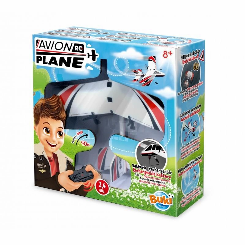 Buki France Rc Remote Controlled Plane Sensory fun for little hands