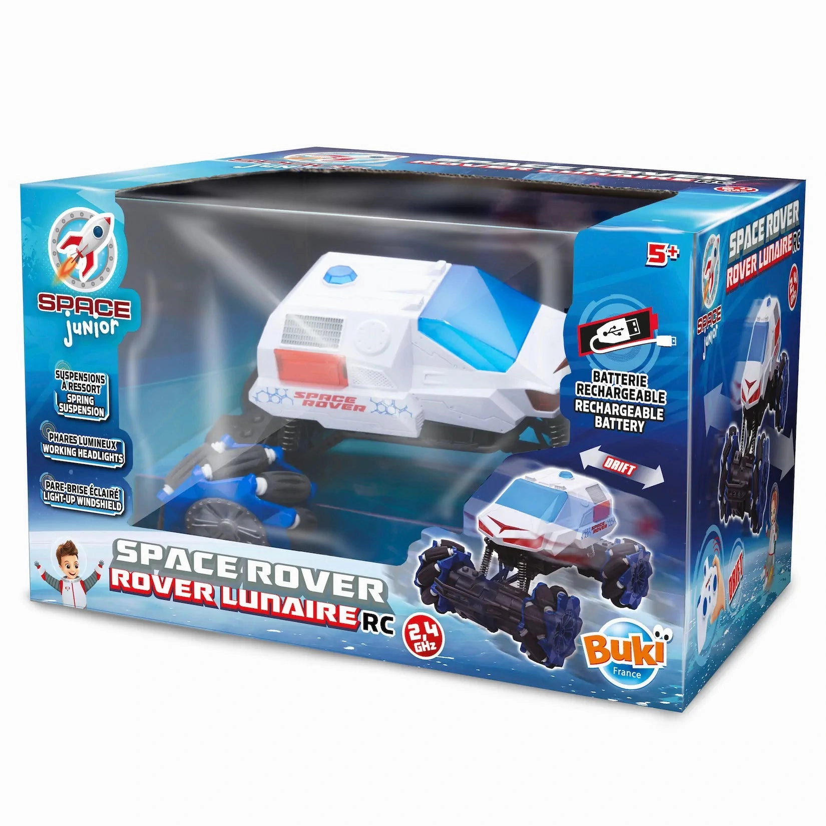 Buki France Rc Space Rover Educational fun