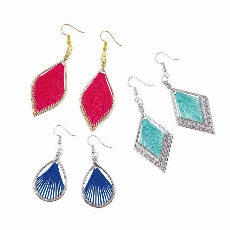 Learn at home Buki France String Art : 3 Items Of Jewellery