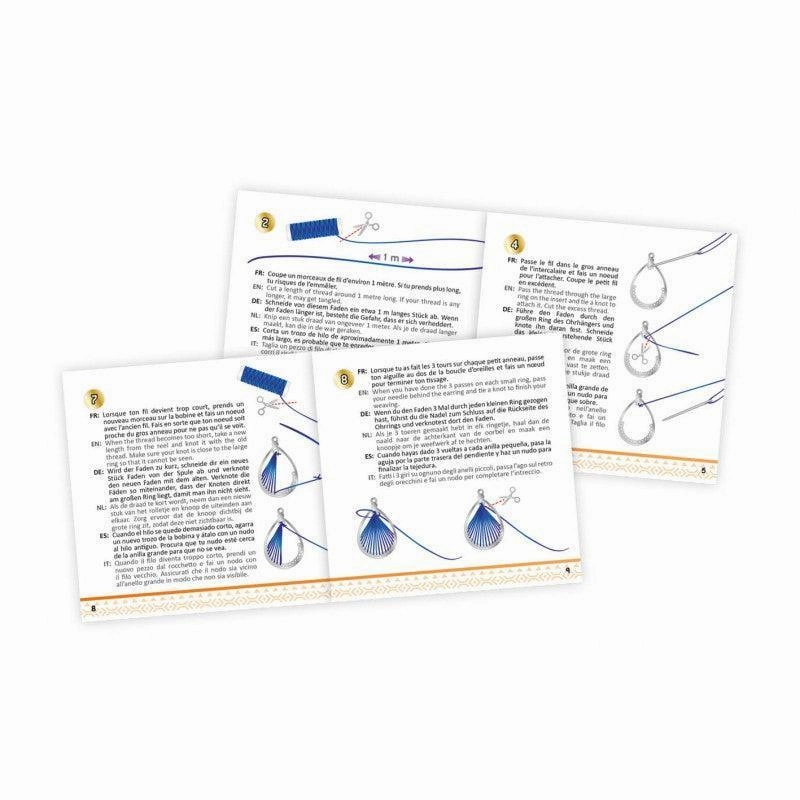 Buki France String Art : 3 Items Of Jewellery Creative kids Mindful play