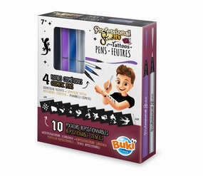 Buki France Tattoos Pens - Silver Smart activities for young learners Curiosity starters