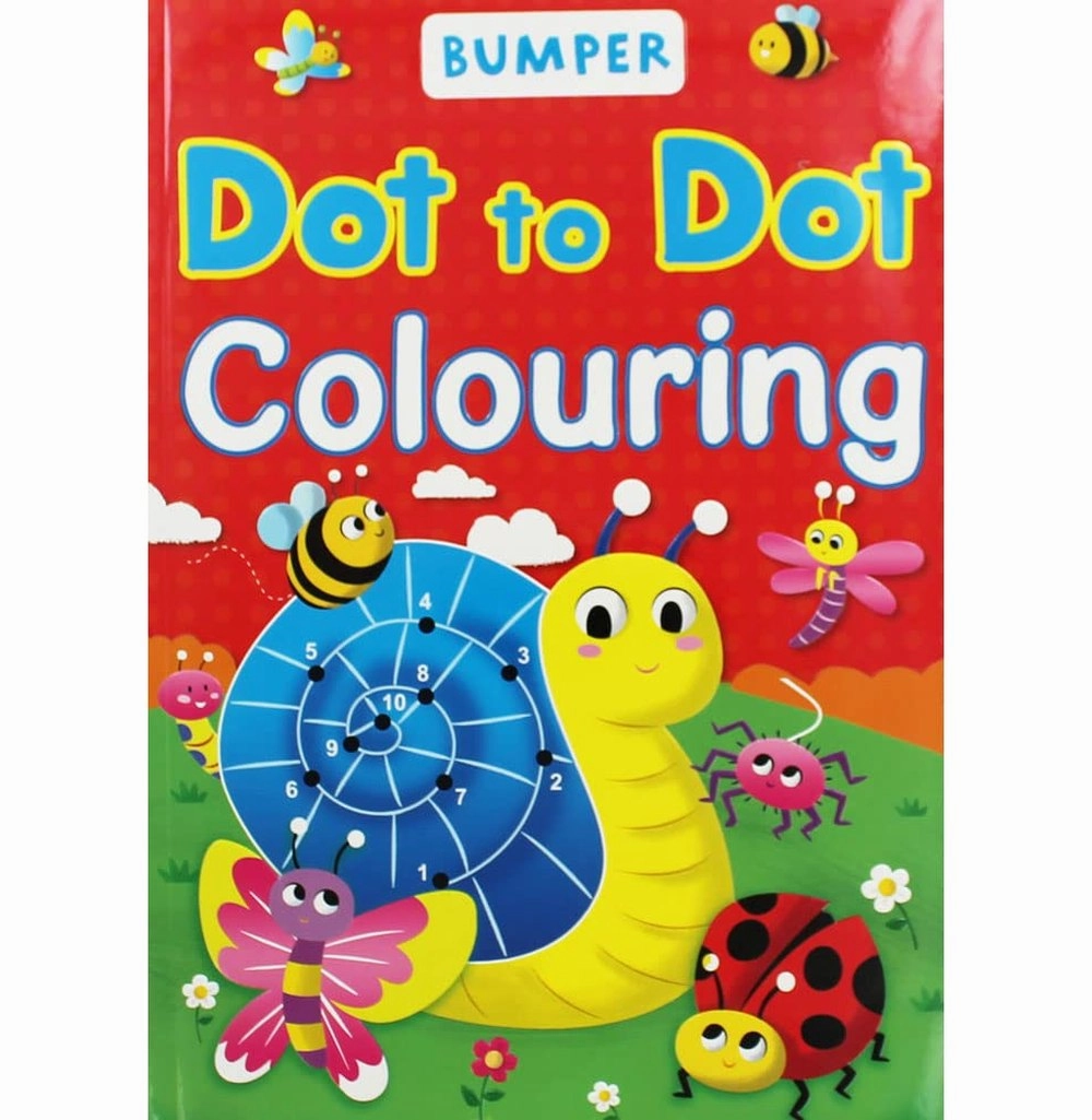 Kids essentials Smart activities for young learners Bumper Dot To Dot Colouring