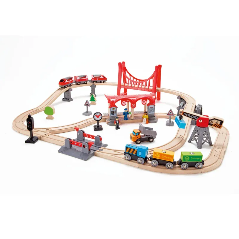 Early discovery Young imaginations Busy City Rail Set