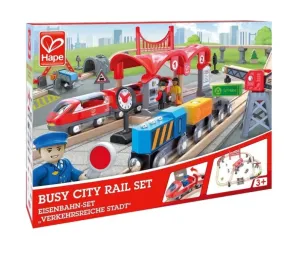 Growing minds Busy City Rail Set