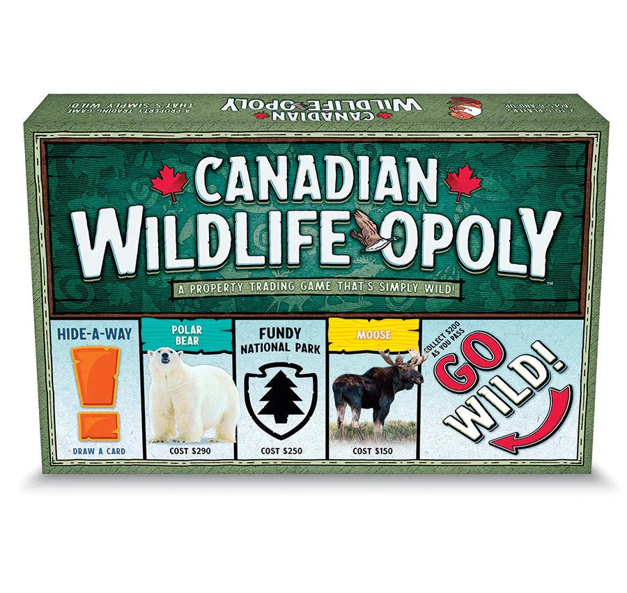 Joyful learning Canadian Wildlife-Opoly