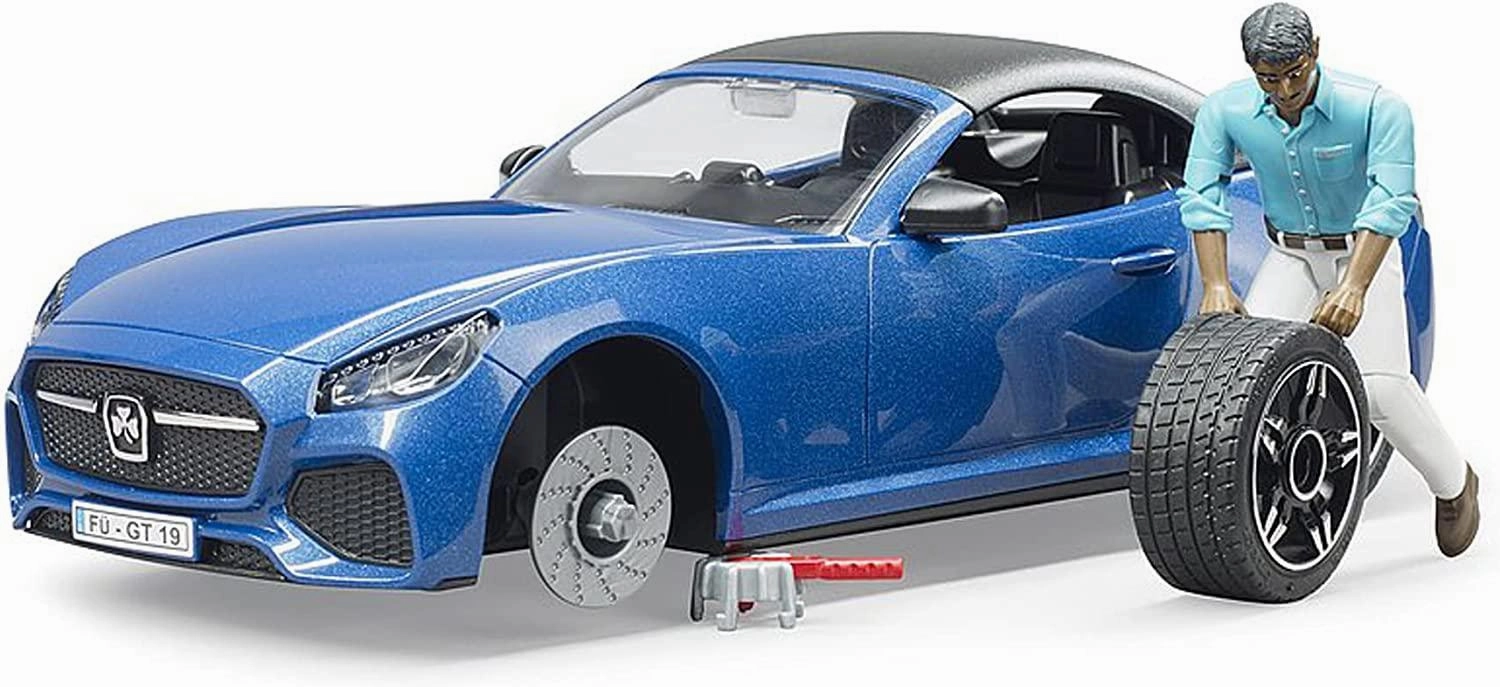 Playroom learning Growing minds Bruder Roadster Sports Car With Driver