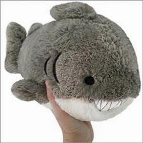 Mini Squishable Great White Shark 7" Young explorers Early discovery