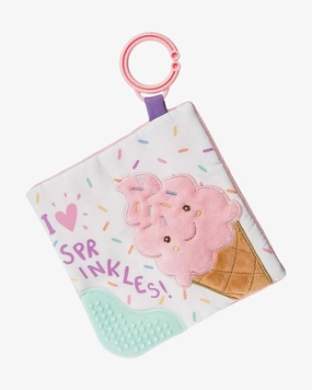 Sprinkles Ice Cream Crinkle Teether Square Mini makers Fun for curious minds