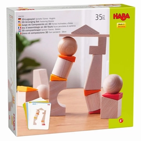 Exploration gear Teetering Towers Wooden Block Set