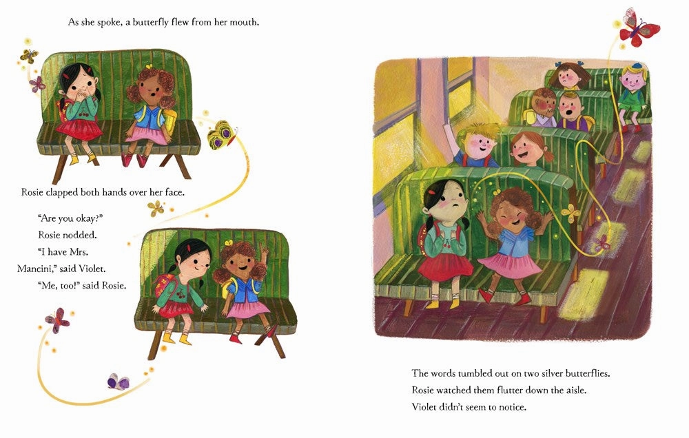 Nurturing minds Young imaginations Butterflies On The First Day Of School