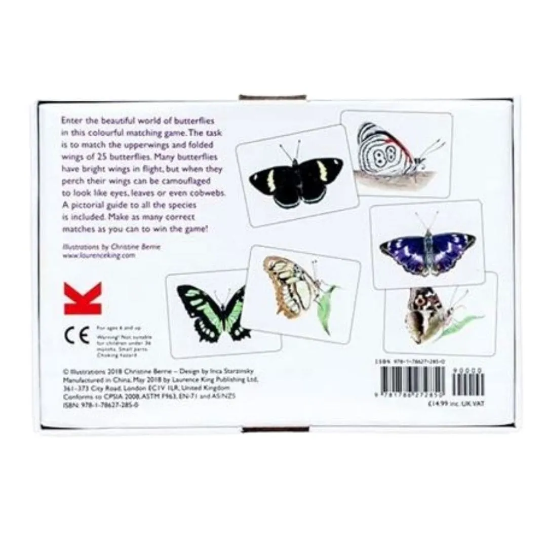 Quiet play for growing minds Child development Butterfly Wings Matching Game