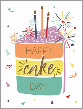 Cake Day Card Creative minds