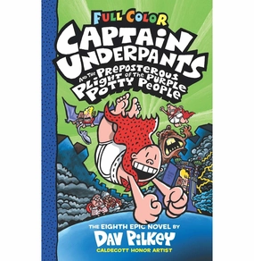 Skill-building tools Happy hands Captain Underpants And The Preposterous Plight Of The Purple Potty People (Colour Edition #8) Dav Pilkey
