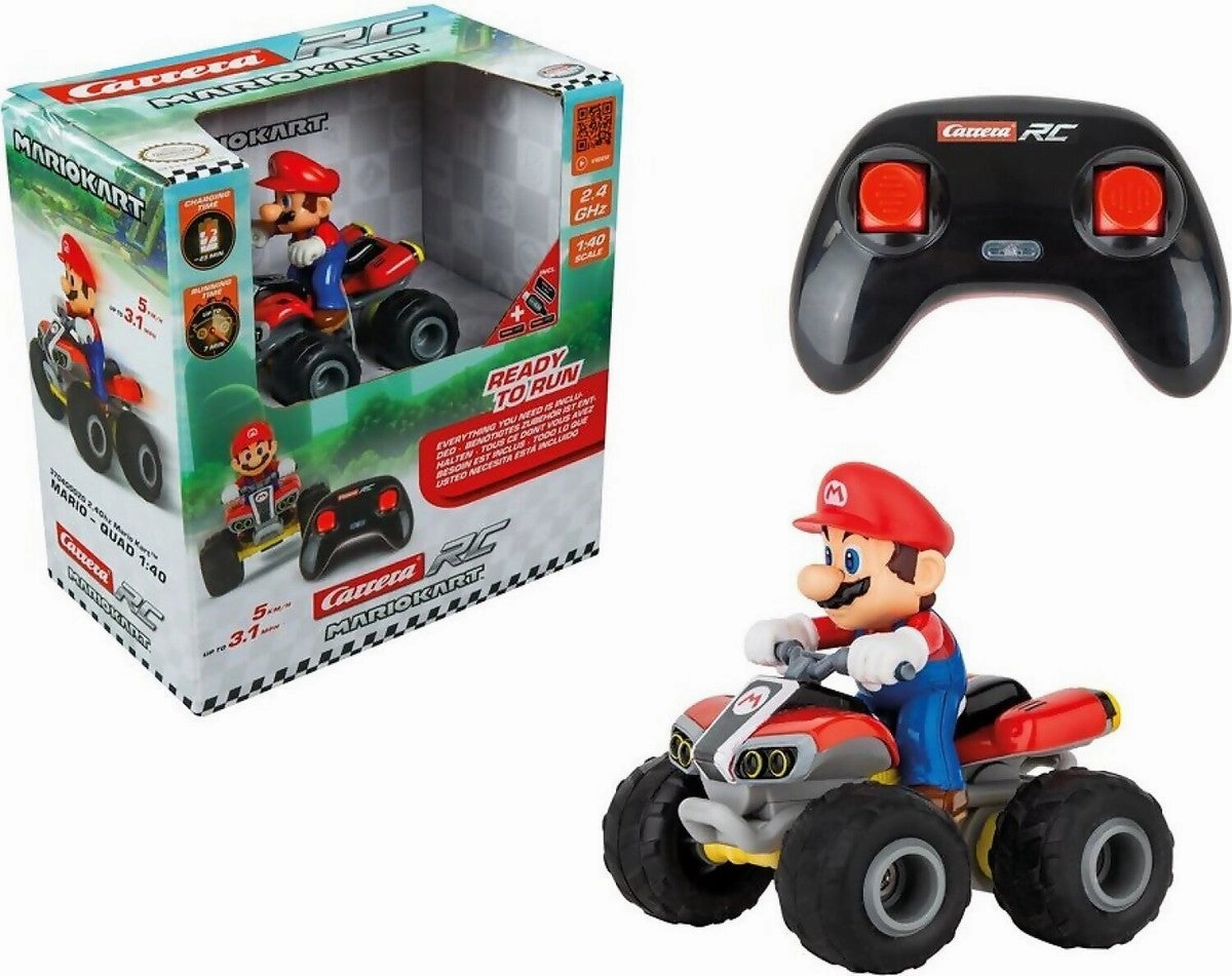 Carrera Rc 2.4Ghz Super Mario Kart Quad Discover & grow Tools for tiny thinkers