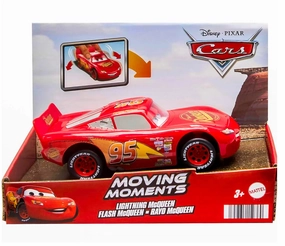 Cars Moving Moments Lightning Mcqueen Racing Car Exploration gear Curious minds